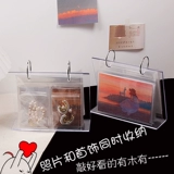 Коробочка для хранения, аксессуар из ПВХ, герметичный мешок, серьги, кольцо, акриловый стенд