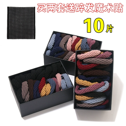 Эластичная резинка для волос, прочный хвостик, чехол, аксессуар для волос, простой и элегантный дизайн, Южная Корея