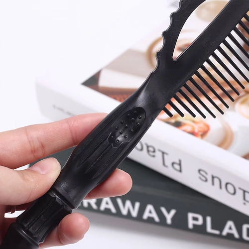 Крем-краска для волос, инструмент «сделай сам», профессиональная масляная расческа для краски для волос, парикмахерская, односторонняя и двусторонняя перманентная завивка, окрашенные черные волосы, щетка для ухода за перевернутой пленкой