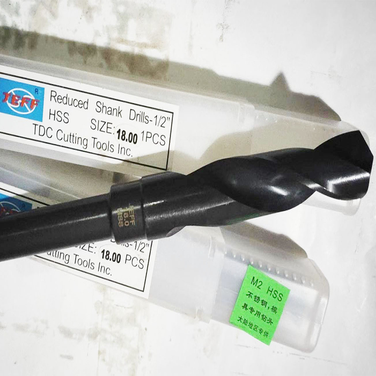 Dalian Far East JEFF1 2 Equal Shank Drill Reduced Shank Drill