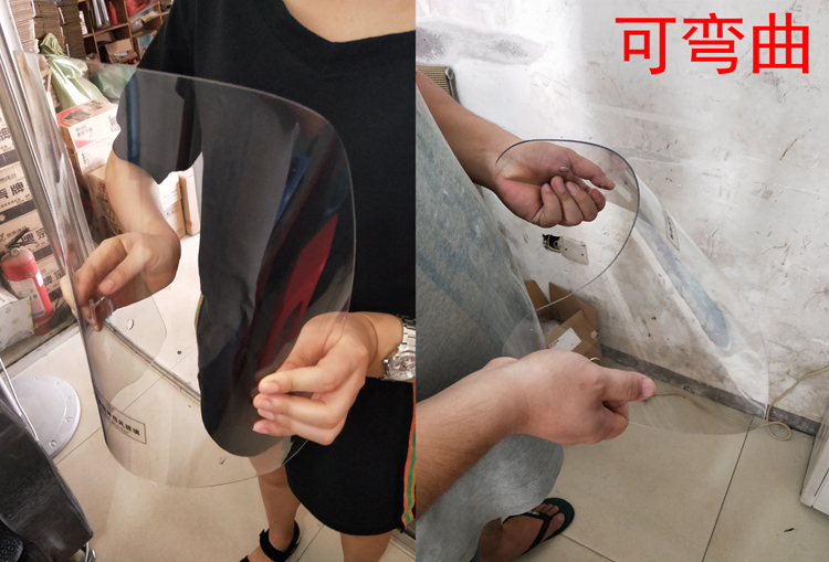 Kính chắn gió trước xe máy điện plexiglass kính chắn gió vạn năng dày gương mùa đông tấm chắn xe máy
