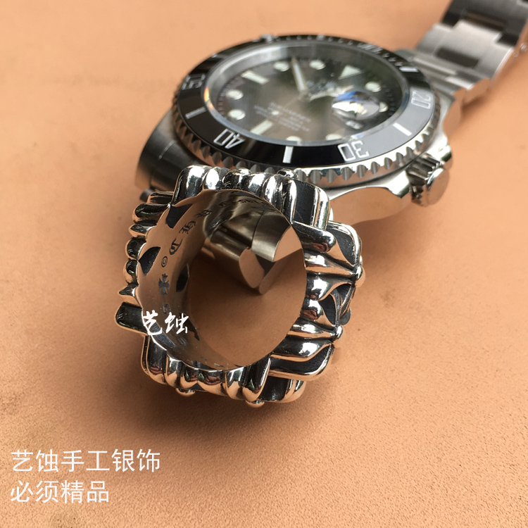 Bague homme en Argenterie - Ref 3089602 Image 11