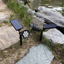 Solar Outdoor Seven Color Photos Tree Light Villa Patio Waterproof Landscape Decoration Garden Lawn Ultra Bright Led Spotlight