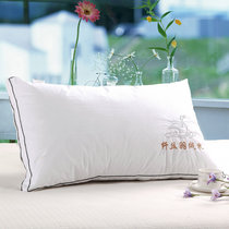 Full Cotton Care Cervical Spine Sleep Hotel Home Feather Velvet Pillow Without Collapse Without Deformation Single Pillow Inner Pair
