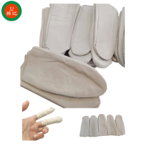 Sheepskin finger cots jewelry polished and polished leather finger cots wear-resistant car grinding finger cots insulation protective finger cots