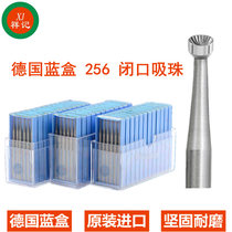 German blue box F256 closed-mouth suction beads imported car needle gong Tsui milling cutter claw nail ball needle jewelry inlaid with micro-inlay