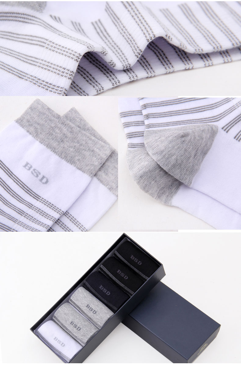 Ice sạch kháng khuẩn vớ nano bạc khử mùi vớ khử mùi nam vớ khử mùi trong ống cotton vớ kinh doanh vớ nam bốn mùa vớ tất hài