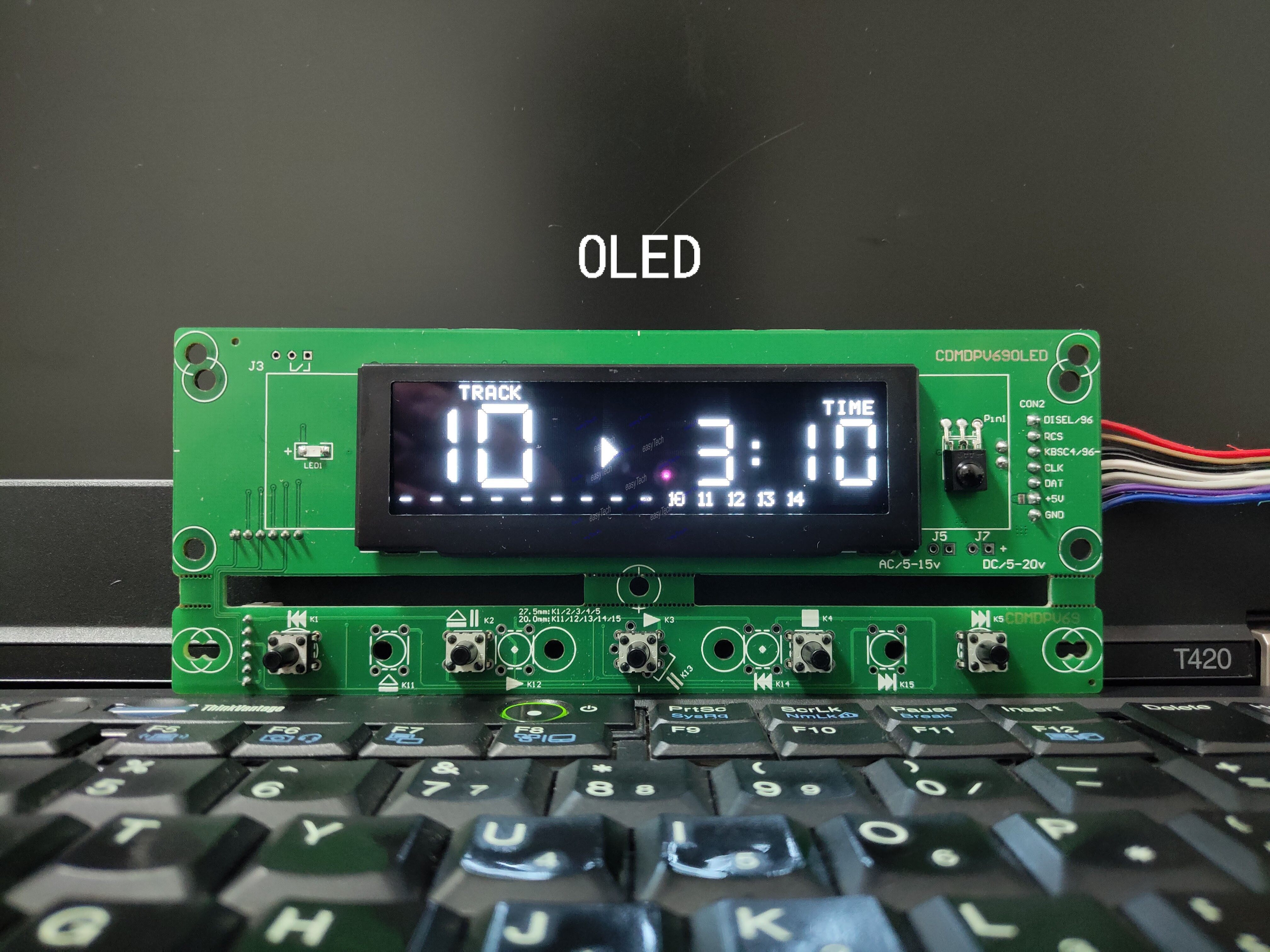 CDM4 display control board 310 display board ZC99696 85VFD display