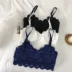 Phiên bản Hàn Quốc của ulzzang ren quấn ngực ống ngực với ngực pad lót đồ lót sinh viên dây đeo vest nữ thủy triều áo ba lỗ nữ Áo ba lỗ