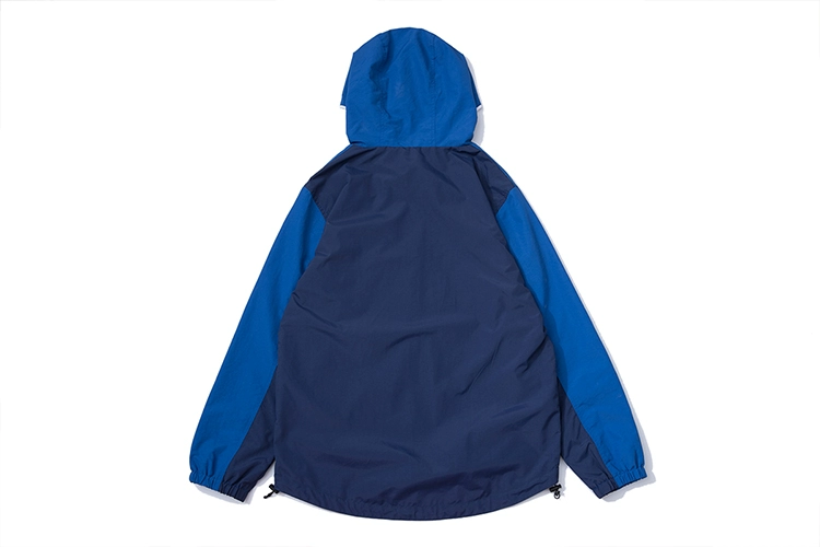 Palace ngực túi lớn đầu khâu áo khoác trùm đầu áo khoác gió áo gió hip hop khuôn viên đường phố nhảy nam