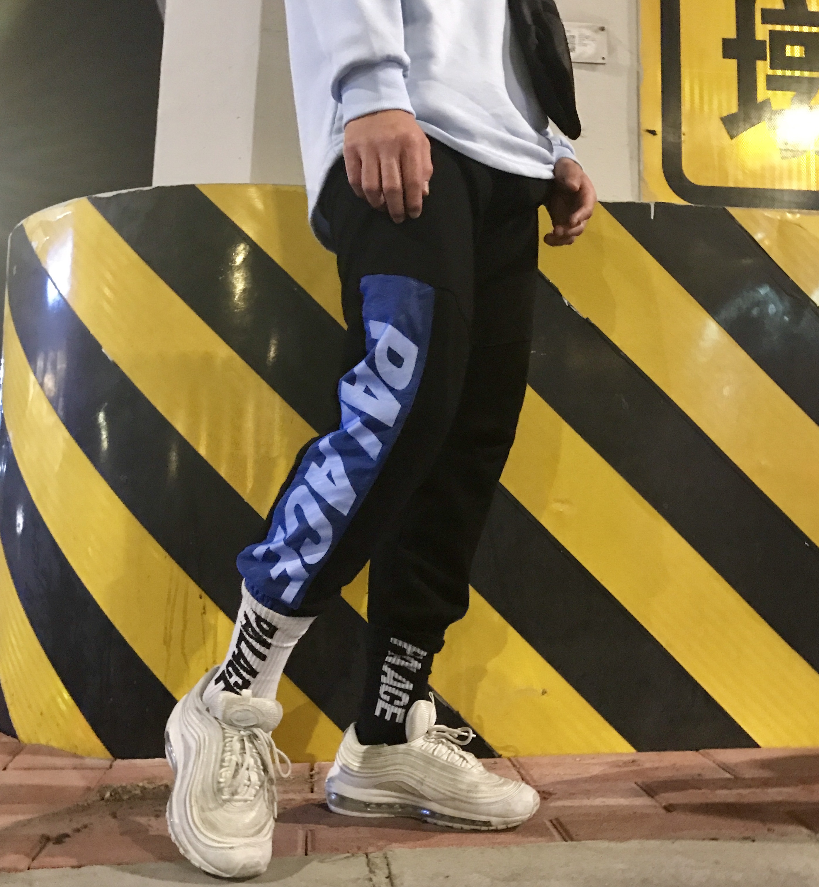 17 SS PALACE CUỘC SỐNG thể thao giản dị quần thẳng chân quần chân quần hip hop đường phố nam giới và phụ nữ