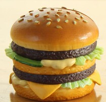 McDonalds food magnet series toy Big Mac