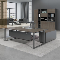 Boss table and chairs Composition minimalist modern desk Atmosphere Grand Bandstand Desk Manager Table Manager Table Single