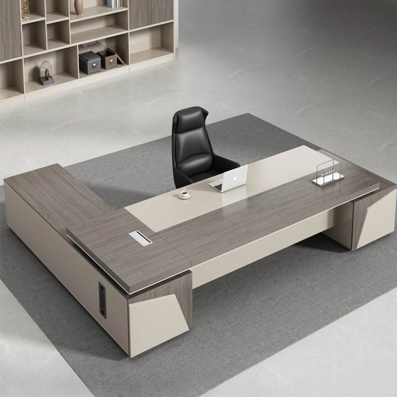 Boss desk president desk chair combination simple modern single executive desk manager desk supervisor desk office furniture