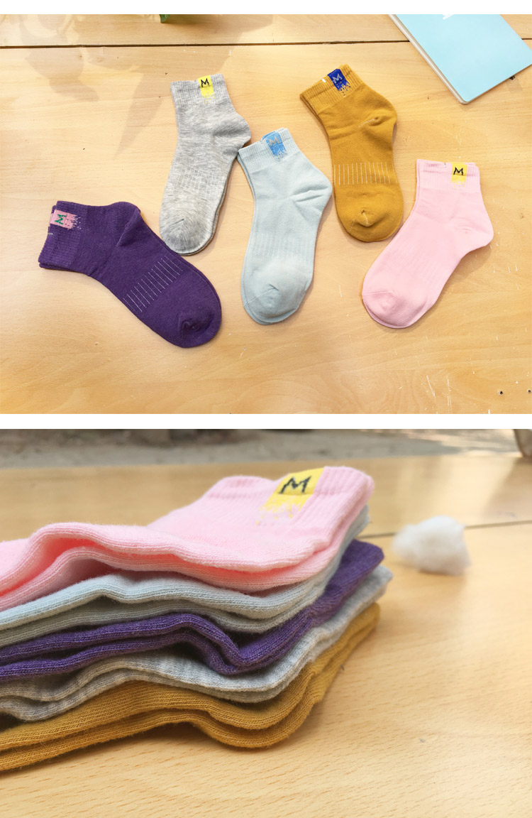 Vớ nam và nữ, vớ cotton nữ, vớ ống, mùa hè, mùa xuân, mùa thu và mùa đông, gió đại học, học sinh dễ thương, vớ eo, phiên bản Hàn Quốc tất chân