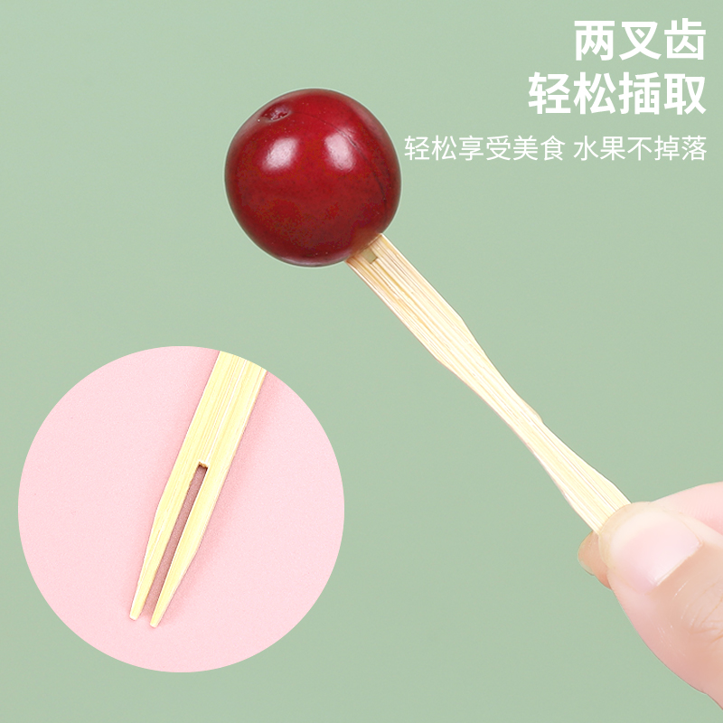 一次性水果叉独立包装：解锁吃水果新姿势，KTV聚会必备神器！