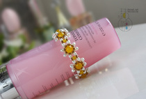 Original pure handmade natural freshwater pearl yellow agate small daisy bracelet
