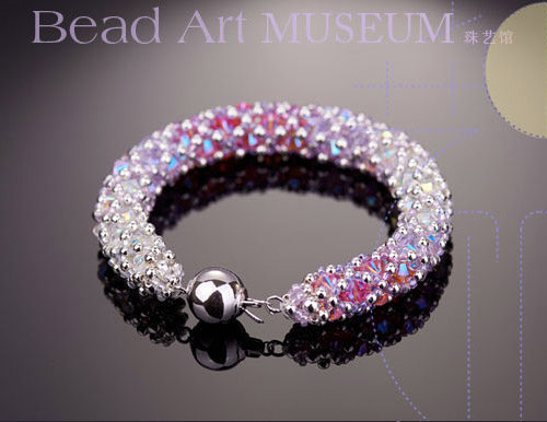 Bead Art Museum Jewelry Yangxue Innovative Design Austrian Crystal Bracelet DIY High-end Material Package Set