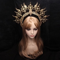 lolita bride lolita crown christmas birthday princess catwalk halo