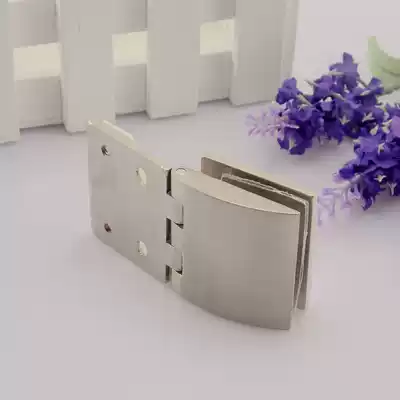 JLS glass wine cabinet door clamp hinge glass door hinge glass hinge single-sided glass hinge large