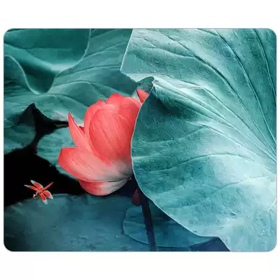 Flower tree mouse pad lotus leaf lotus leaf lotus Lotus Leaf Lotus DIY mouse pad specification 18*22*0 3cm