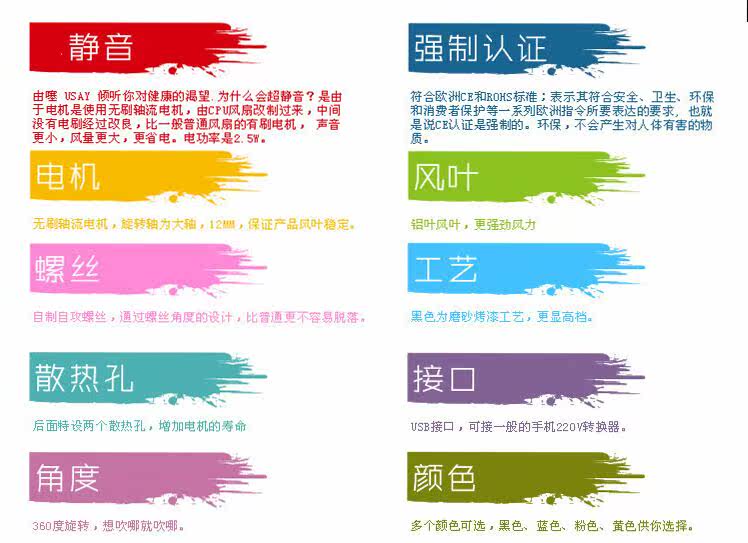 Ventilateur USB - Ref 401781 Image 10