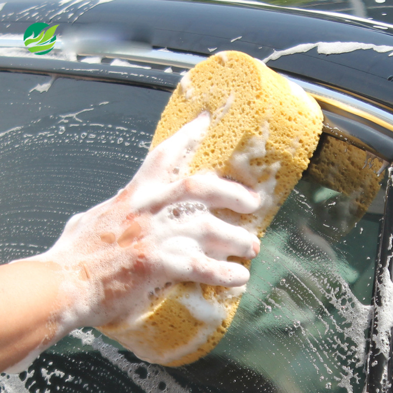 Factory direct large high density absorbent 8 word car wash sponge car wash sponge block car cleaning car wash tool
