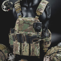 V5 PC tactical vest training anti-stab suit. Tactical vest comes with triple bag and built-in splint nylon fabric.
