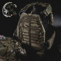 PlateFrame Modular PFM hollow lightweight tactical vest body armor training anti-stab vest