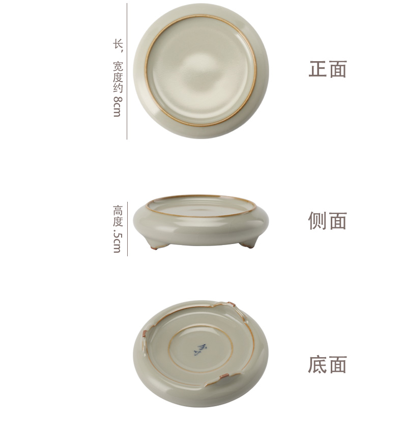 Limit your up saucer restoring ancient ways is the good place of jingdezhen ceramic cups manually pad zero tea accessories with a lid