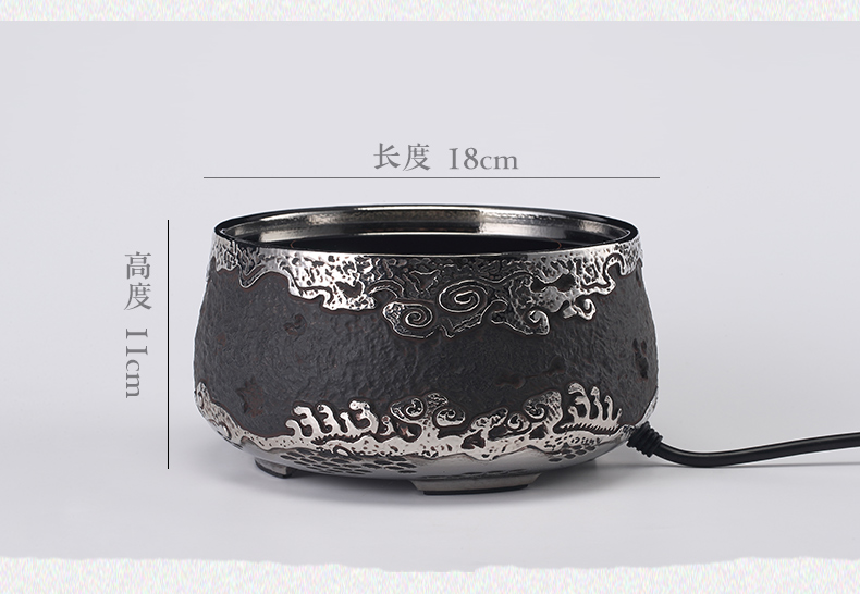 Taiwan Long Yin lent silvering electric iron TaoLu cloud intelligent.mute electric tea stove electric tea stove to boil tea stove household utensils