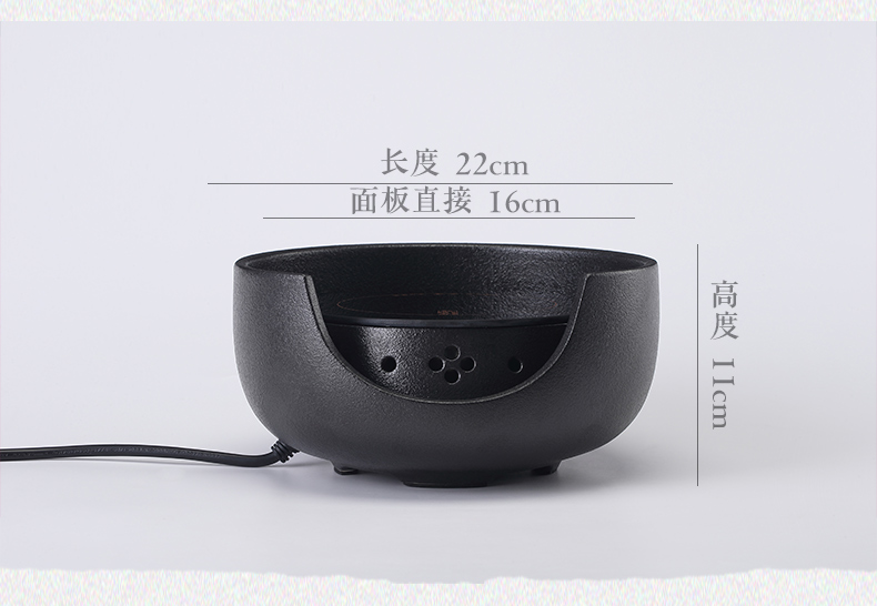 Long Yin lent electric TaoLu home tea stove to boil tea ware.mute desktop small iron pot of silver pot of burn blisters tea set