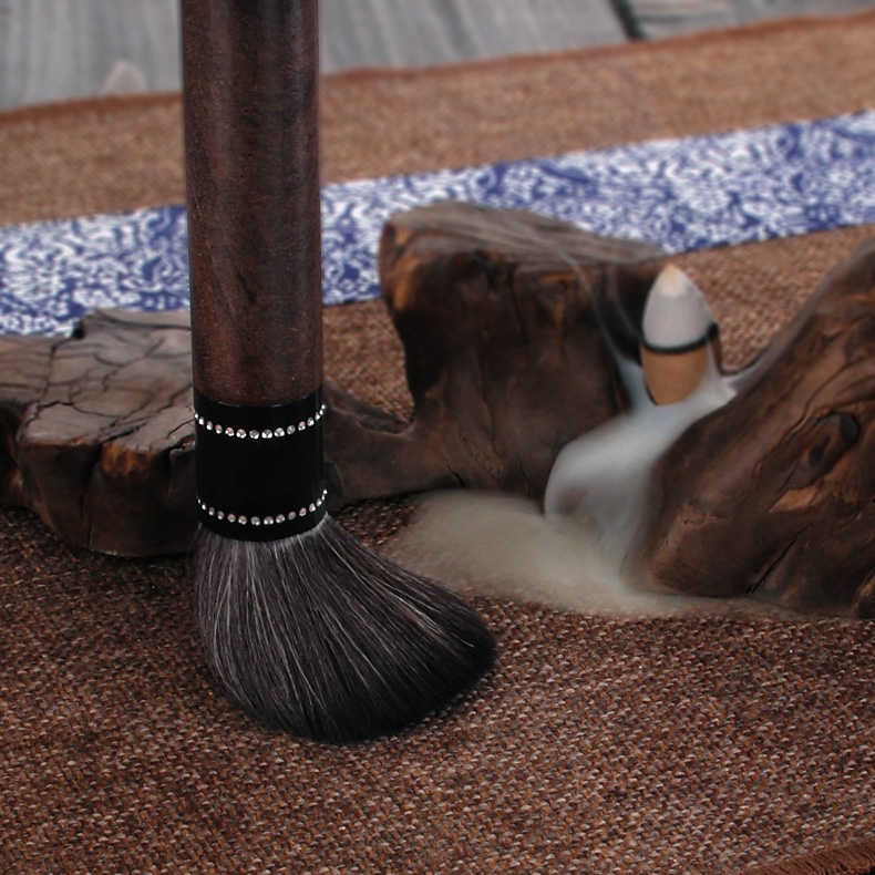 Kung fu tea accessories brush with ebony wood tea tea zero sum YangHuBi household small brush brush pot of tea