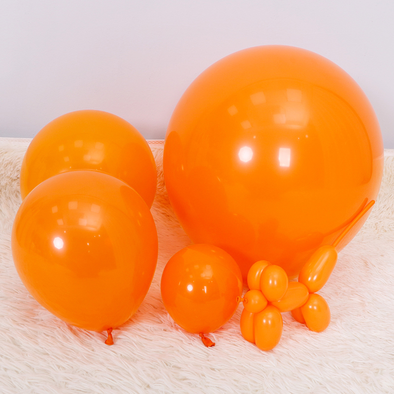 Thickened Orange Balloons 5 Inches 10 Inches 12inch 18inch Round ins Autumn-Themed Decoration Arrangement Orange Balloons Thickened Orange Balloons 5 Inches 10 Inches 12inch 18inch Round ins Autumn-Themed Decoration Arrangement Orange Balloons