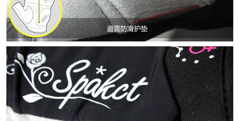 Gants pour vélo femme SPAKCT - Ref 2242180 Image 17