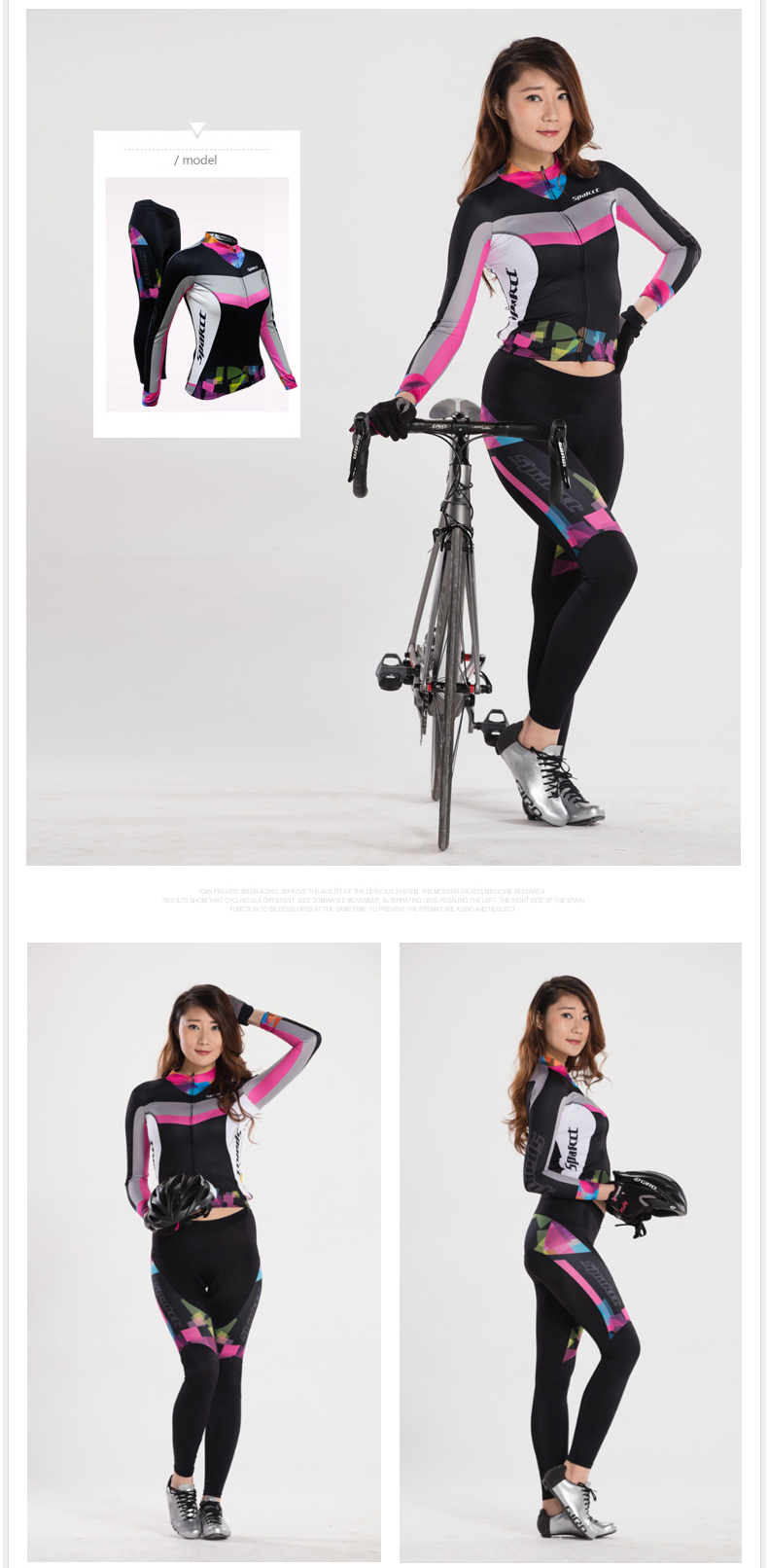 Tenue de cyclisme femme SPAKCT - Ref 2211507 Image 16