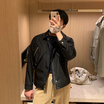 BROTHER autumn men fashion big pocket design jacket 21 Korea light mature casual short fashion jacket