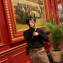 BROTHER new winter twisted flower thread coat Japanese vintage jersey Korean netizen thick sweater tide