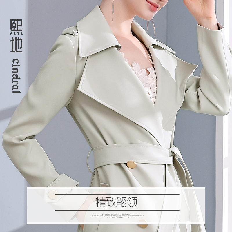 Trench pour femme en Polyester - Ref 3226037 Image 4
