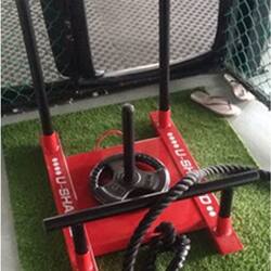 Fitness Sled Car Energy Car Resistance Explosive Training Cart Pull Car Loaded Sled Resistance Sled Gym