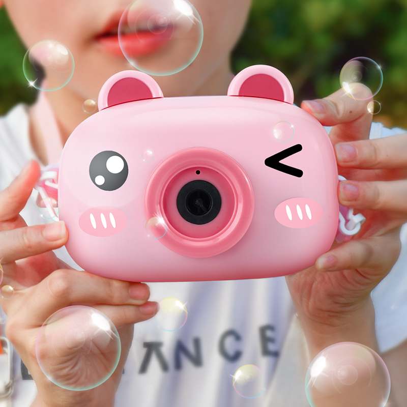 Newborn Toy Story Projector Bubble Machine Vibrato The same net red bubble camera toy girl