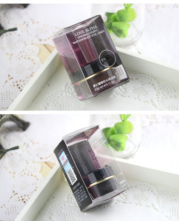 Khuyên dùng chính hãng Love Alpha Alpha Dream Luxury Eyeliner Waterproof Not Smudge Black Brown - Bút kẻ mắt bút kẻ mắt