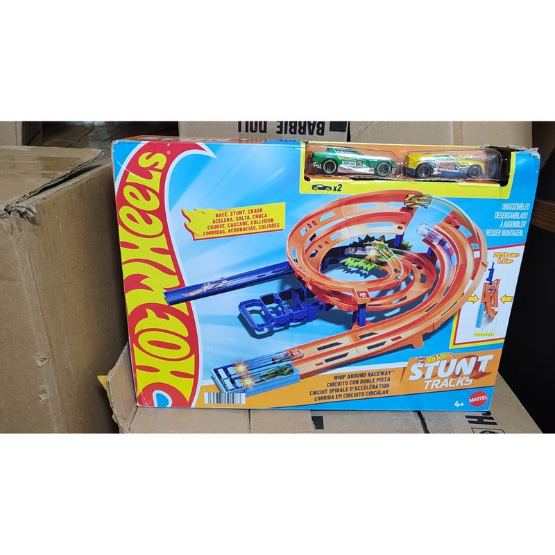 Hot Wheels Stunt Loop Racing Track Alloy Car Track Boys Educational Children's Toy Htk17