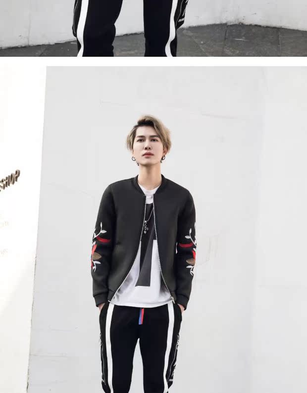 Xuân mới nam không gian cotton xu hướng thời trang áo khoác nam thanh niên đẹp trai đồng phục bóng chày áo khoác mỏng - Đồng phục bóng chày áo khoác bóng chày unisex