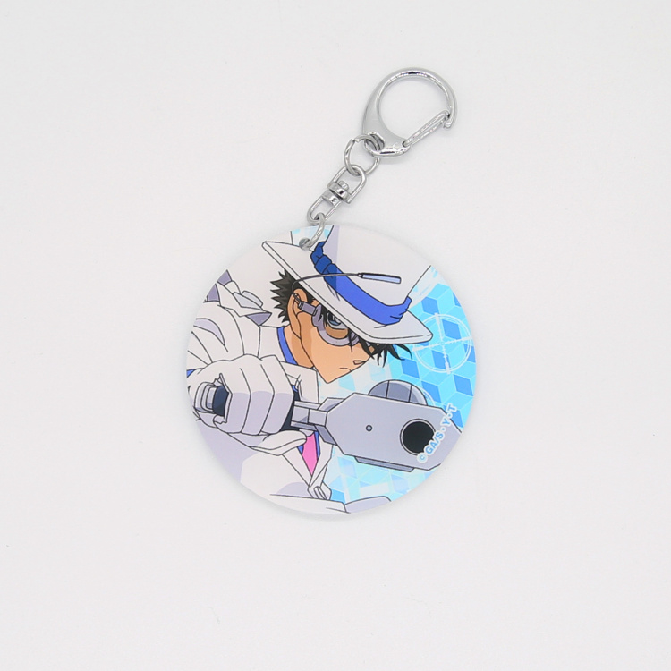 Anime Detective Conan Phantom Thief Kid Phantom Thief Kidd Double-sided Acrylic Keychain Pendant