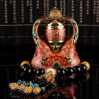 Ji Siang-Orange+Black Agate