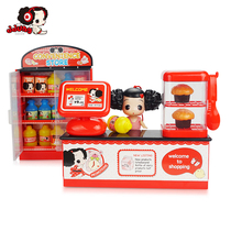 Dongji childrens puzzle house scene toy boys and girls simulation life home appliances Kitchen birthday gift