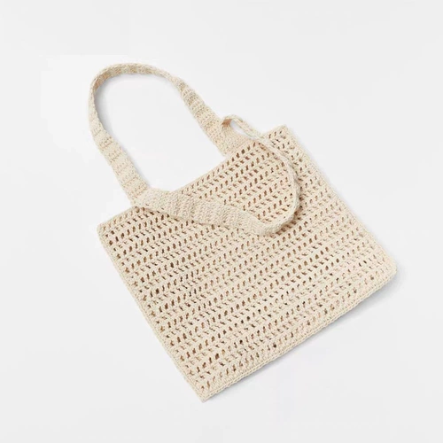 Летняя соломенная сумка на одно плечо, пляжная сумка через плечо