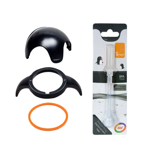 Оригинальные универсальные аксессуары, детский стакан, трубочка, ручка