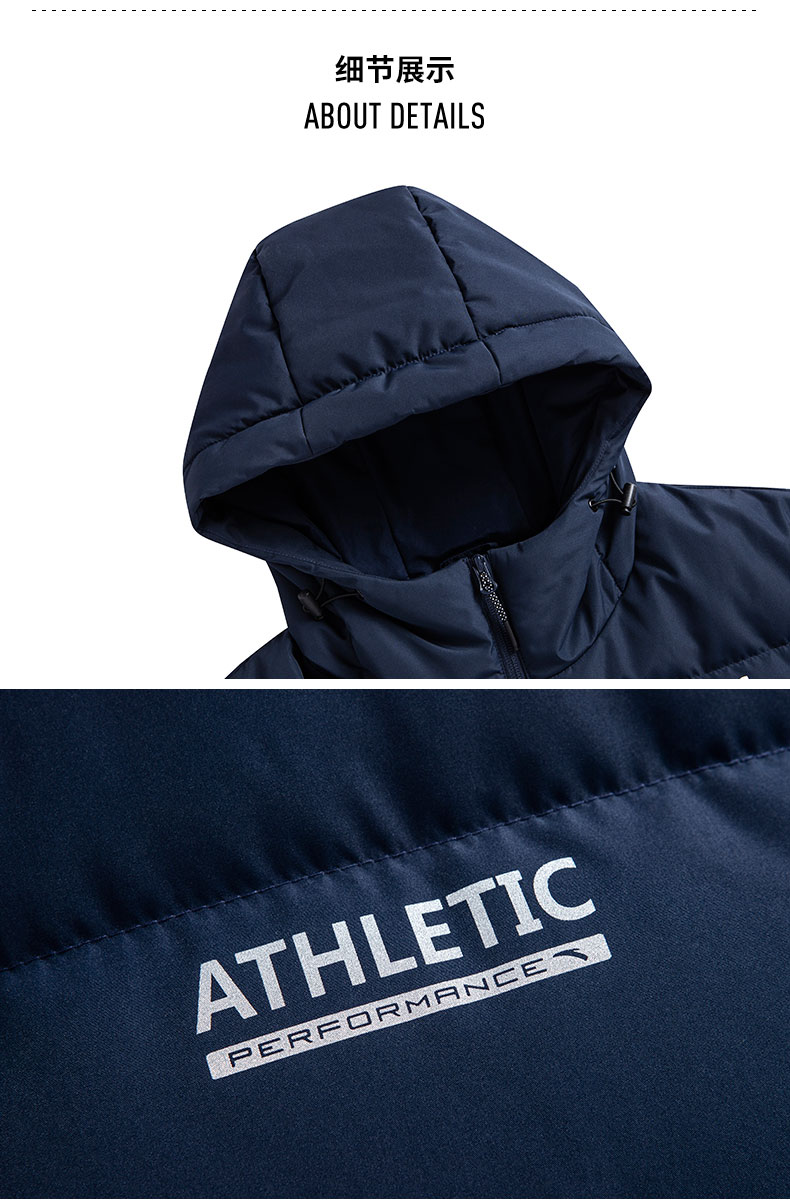 Anta nam down jacket 2018 mùa đông mới ngắn ấm áp và chống gió dày thể thao xuống áo khoác nam áo phao trần trám